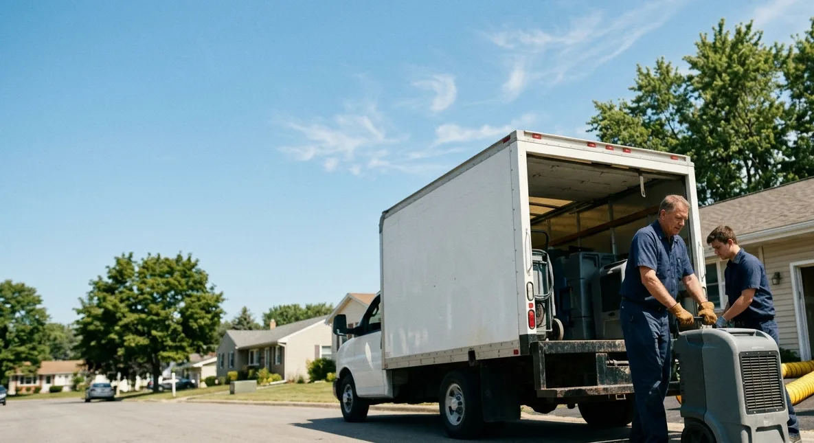 Water Damage Cleanup in Hinckley, OH near me